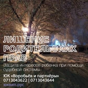 Кировским межрайонным судом Донецка вынесено решение о лишении родительскх прав.